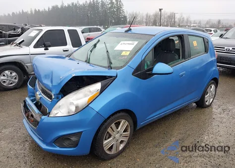 2013 Chevrolet Spark Ls Manual from USA, damaged, VIN KL8CA6S98DC600531
